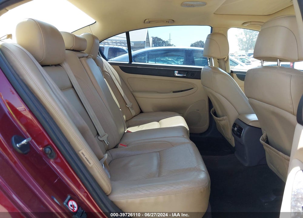 2011 HYUNDAI GENESIS 3.8 VIN: KMHGC4DE3BU121776