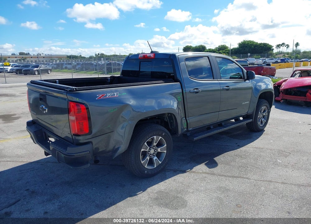 2015 CHEVROLET COLORADO Z71 VIN: 1GCGSCE38F1256564