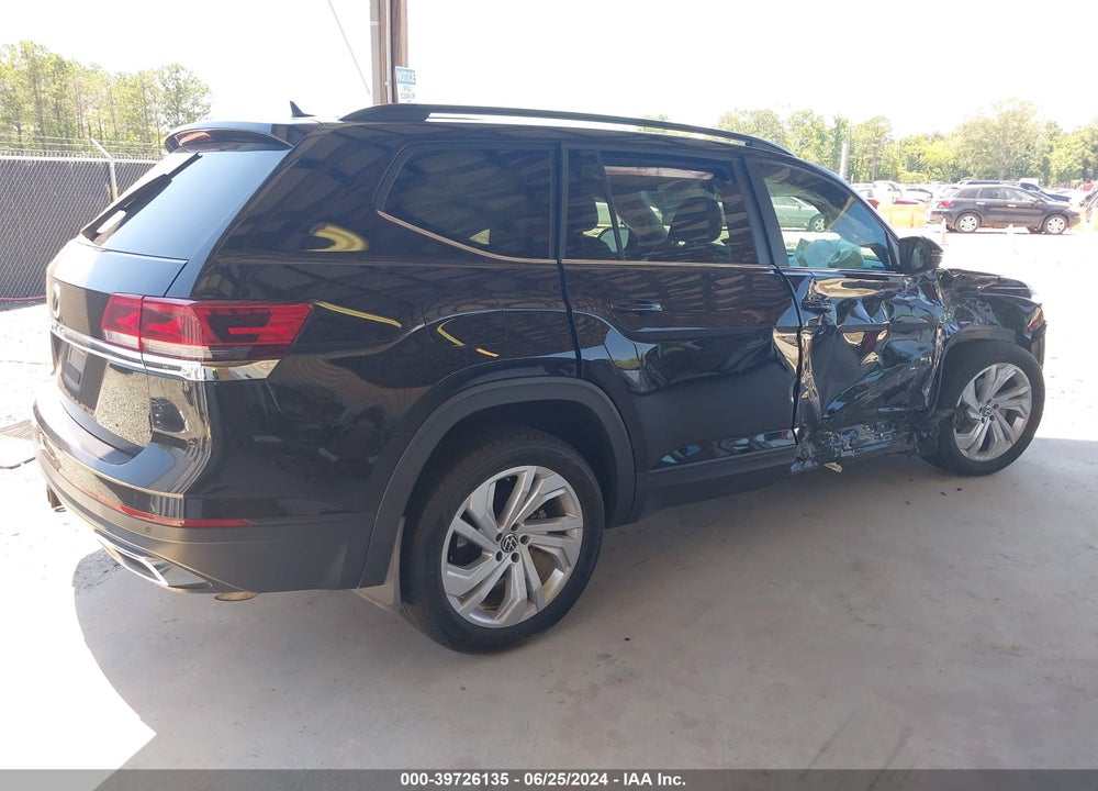2021 VOLKSWAGEN ATLAS 3.6L V6 SE W/TECHNOLOGY VIN: 1V2JR2CA7MC547604