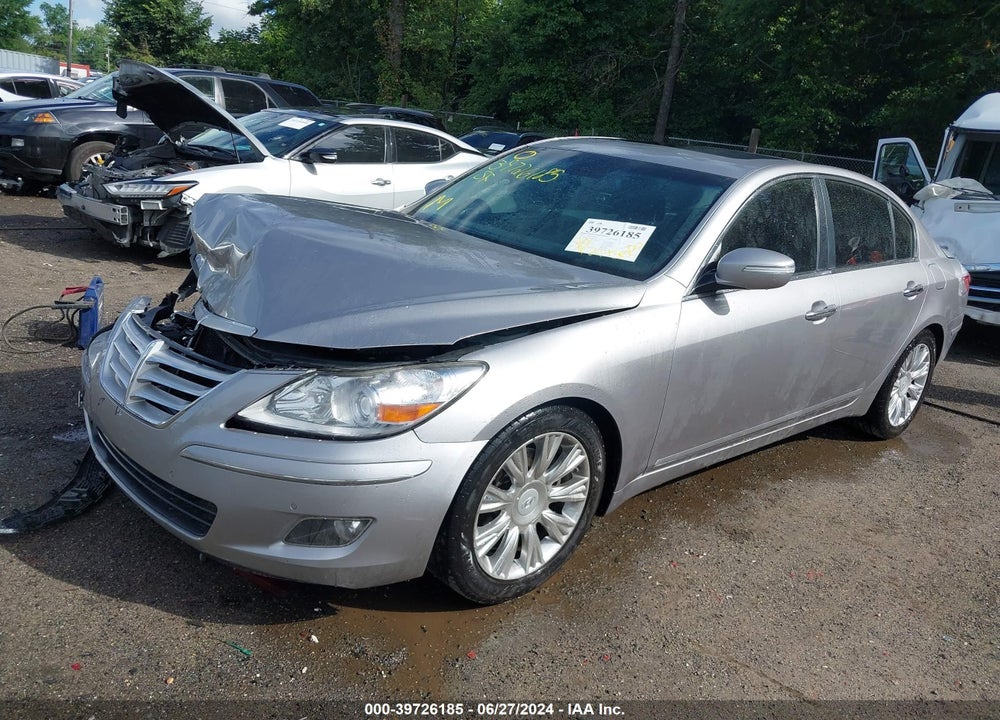 2009 HYUNDAI GENESIS 3.8 VIN: KMHGC46E19U030335