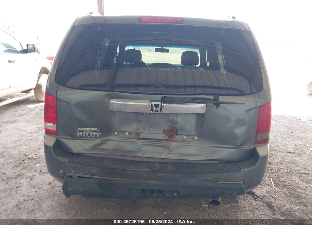 2009 HONDA PILOT EX-L VIN: 5FNYF48629B011999