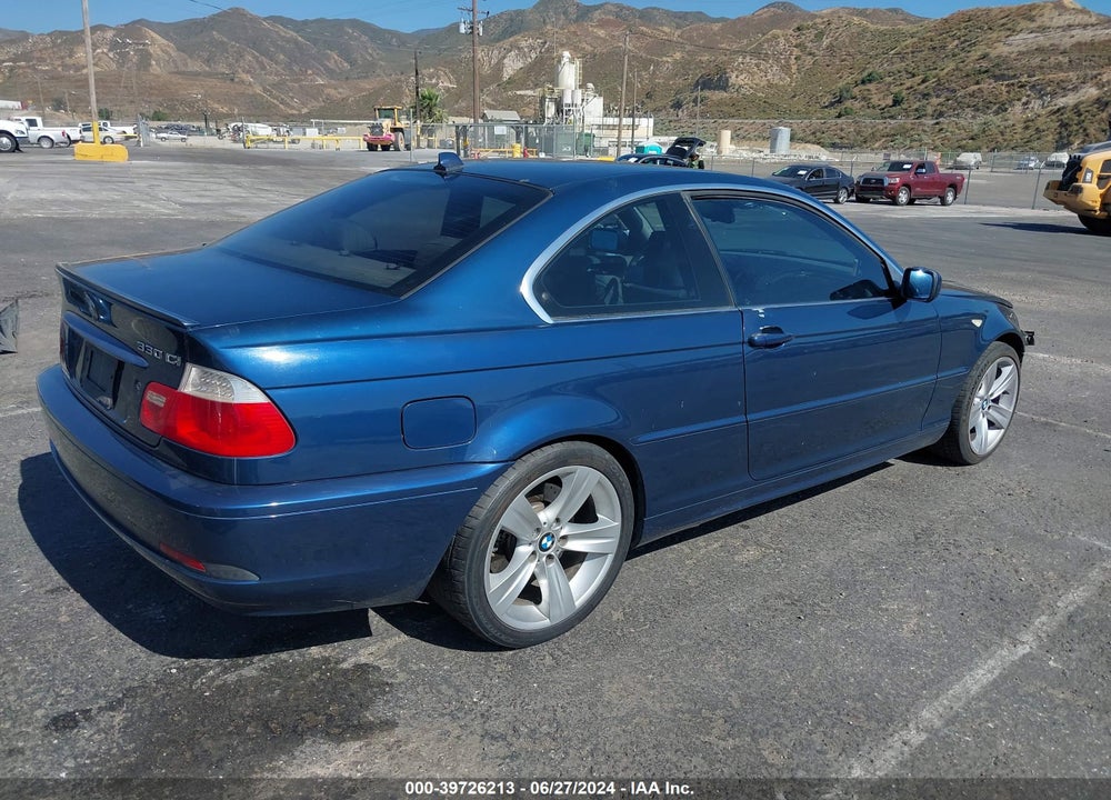 2006 BMW 330CI VIN: WBABD53486PE10196
