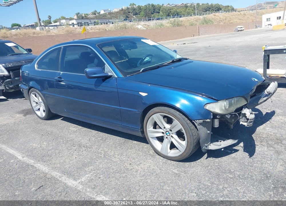 2006 BMW 330CI VIN: WBABD53486PE10196