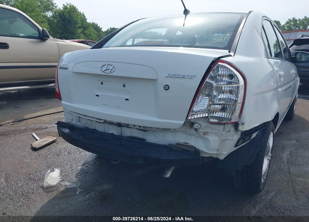 2007 HYUNDAI ACCENT GLS VIN: KMHCN46CX7U143902