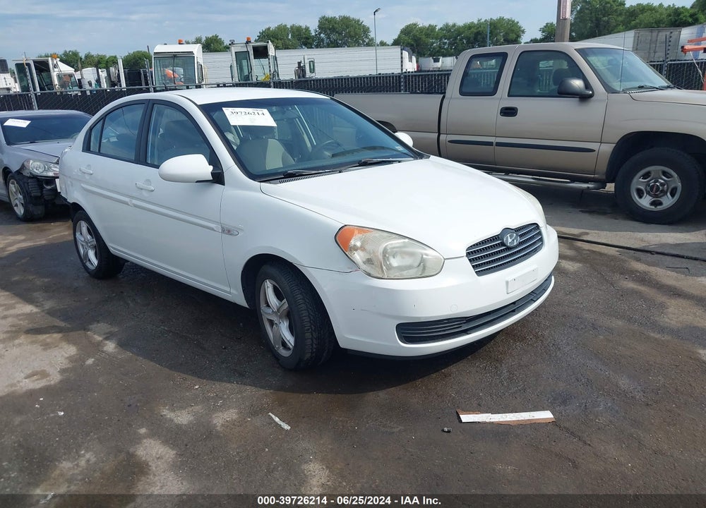 2007 HYUNDAI ACCENT GLS VIN: KMHCN46CX7U143902
