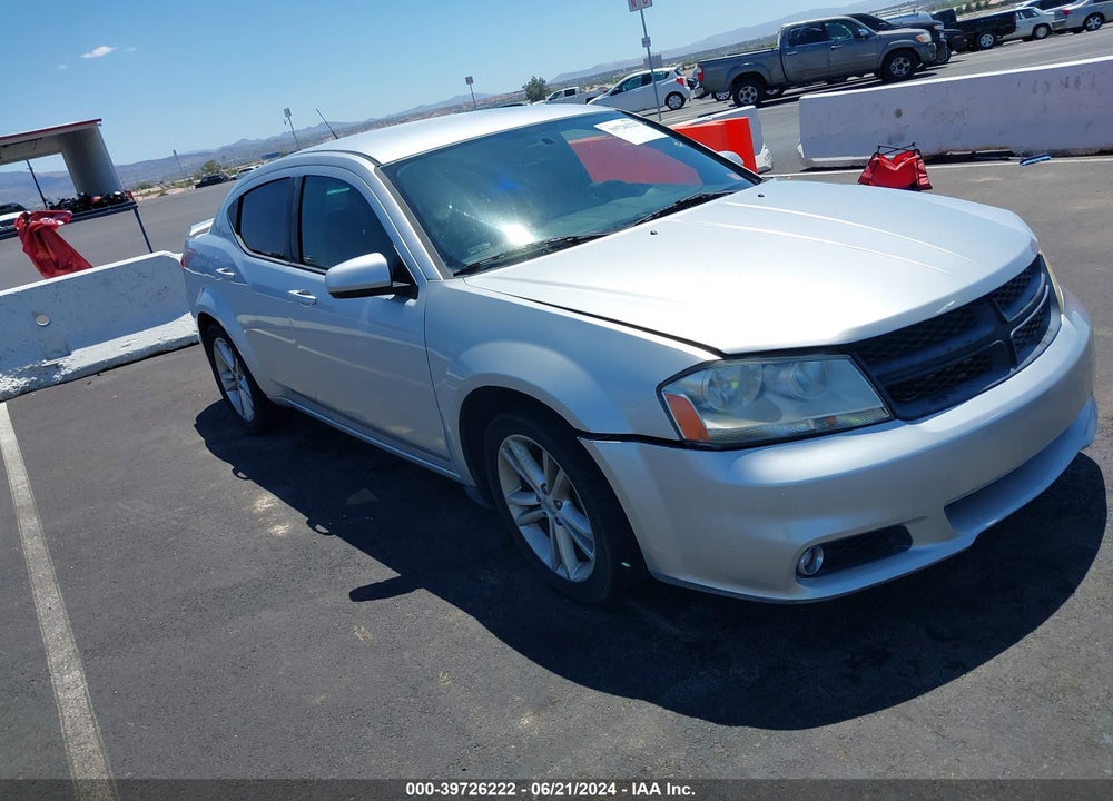 2011 DODGE AVENGER MAINSTREET VIN: 1B3BD1FG1BN517113
