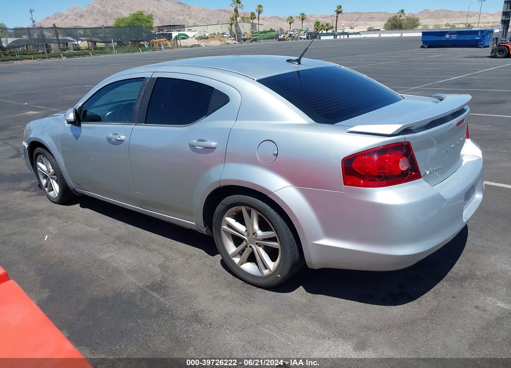 2011 DODGE AVENGER MAINSTREET VIN: 1B3BD1FG1BN517113