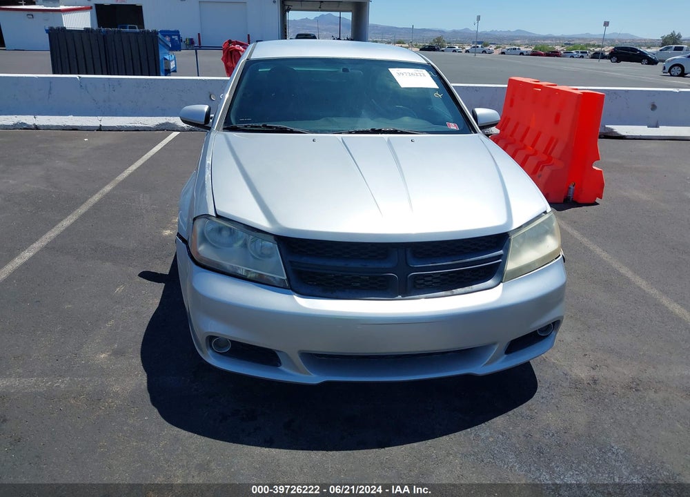 2011 DODGE AVENGER MAINSTREET VIN: 1B3BD1FG1BN517113