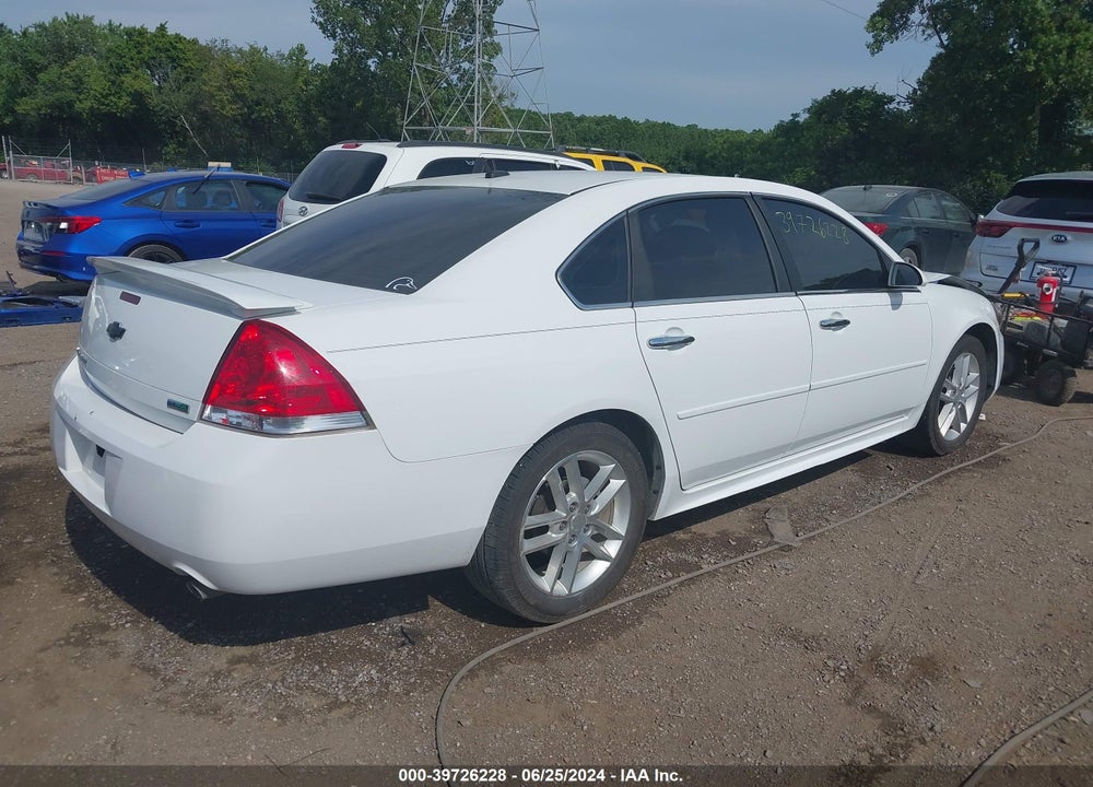 2013 CHEVROLET IMPALA LTZ VIN: 2G1WC5E35D1120283