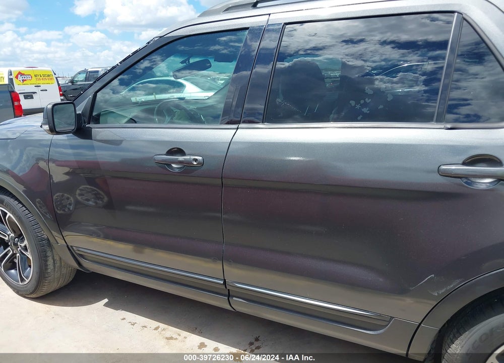 2015 FORD EXPLORER VIN: 1FM5K8GT9FGC25561
