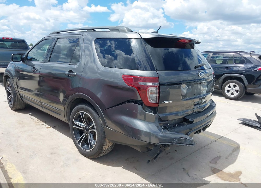 2015 FORD EXPLORER VIN: 1FM5K8GT9FGC25561