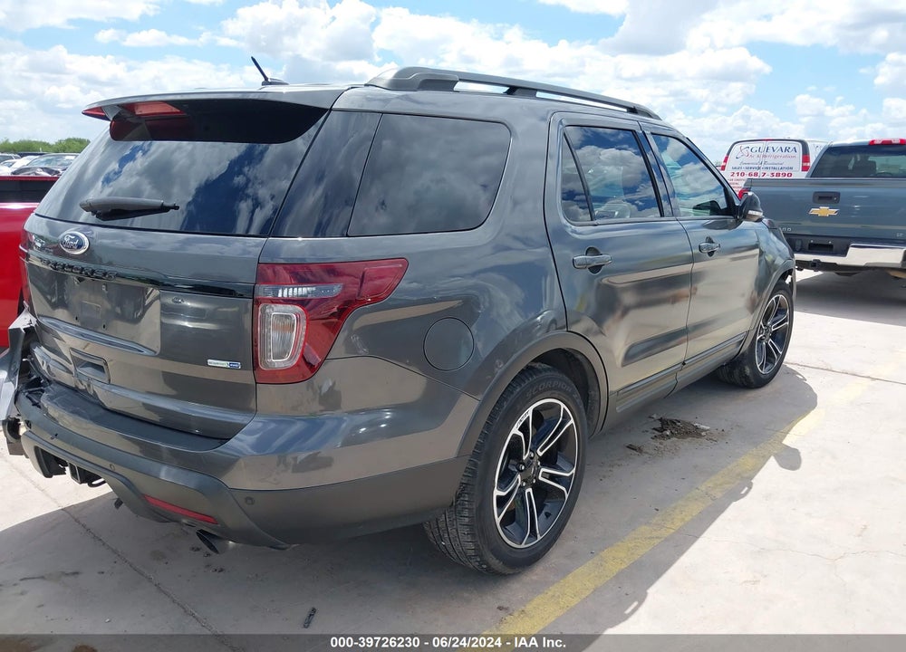 2015 FORD EXPLORER VIN: 1FM5K8GT9FGC25561