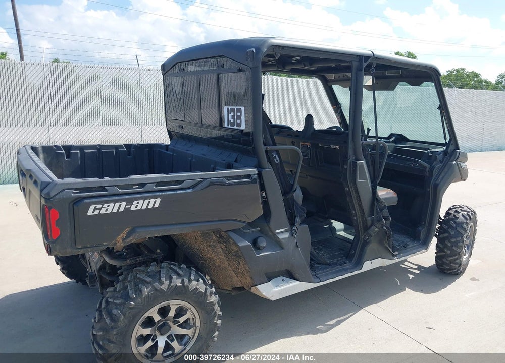 2019 CAN-AM DEFENDER MAX LONE STAR HD10 VIN: 3JBURAP43KK000563