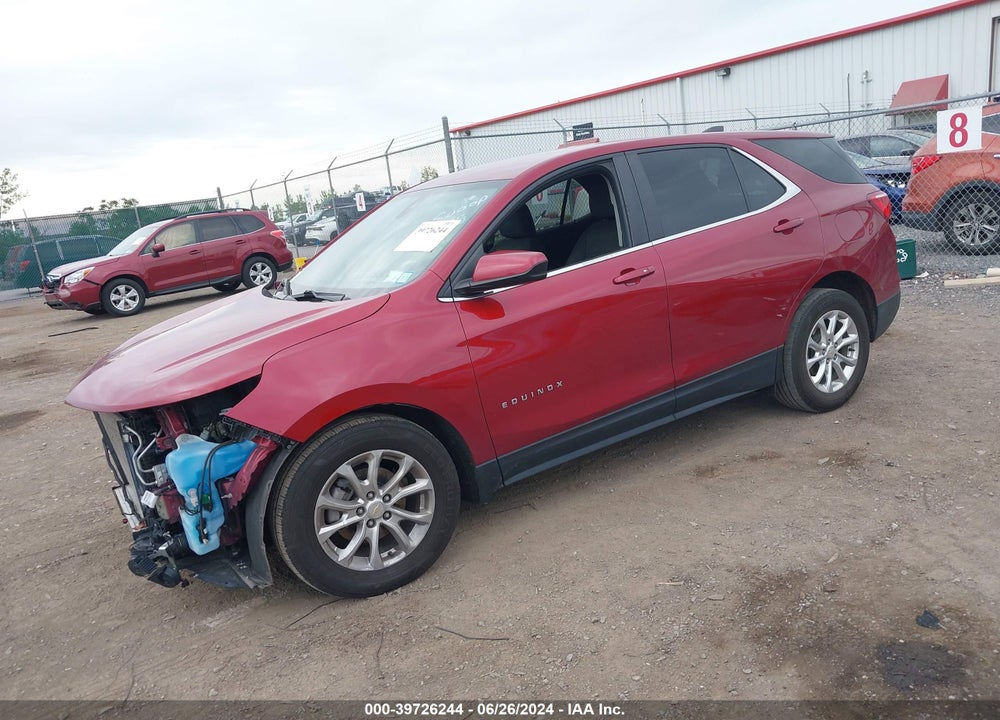 2021 CHEVROLET EQUINOX FWD LT VIN: 2GNAXKEV8M6112386
