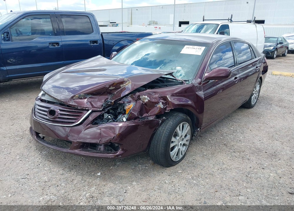 2008 TOYOTA AVALON TOURING VIN: 4T1BK36B68U255653