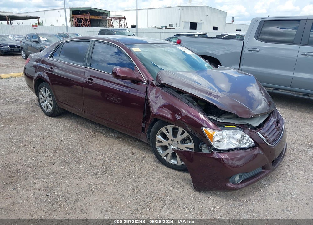 2008 TOYOTA AVALON TOURING VIN: 4T1BK36B68U255653