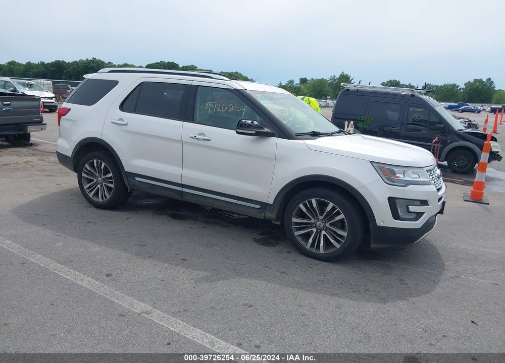 2016 FORD EXPLORER PLATINUM VIN: 1FM5K8HTXGGA56019