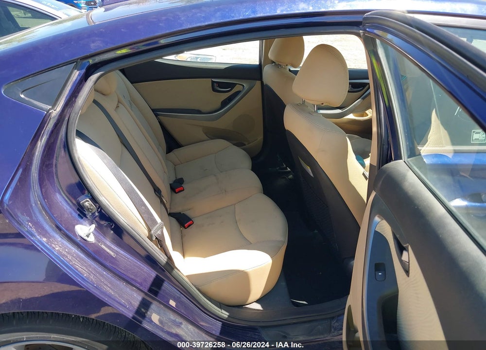 2013 HYUNDAI ELANTRA GLS VIN: 5NPDH4AE5DH279479