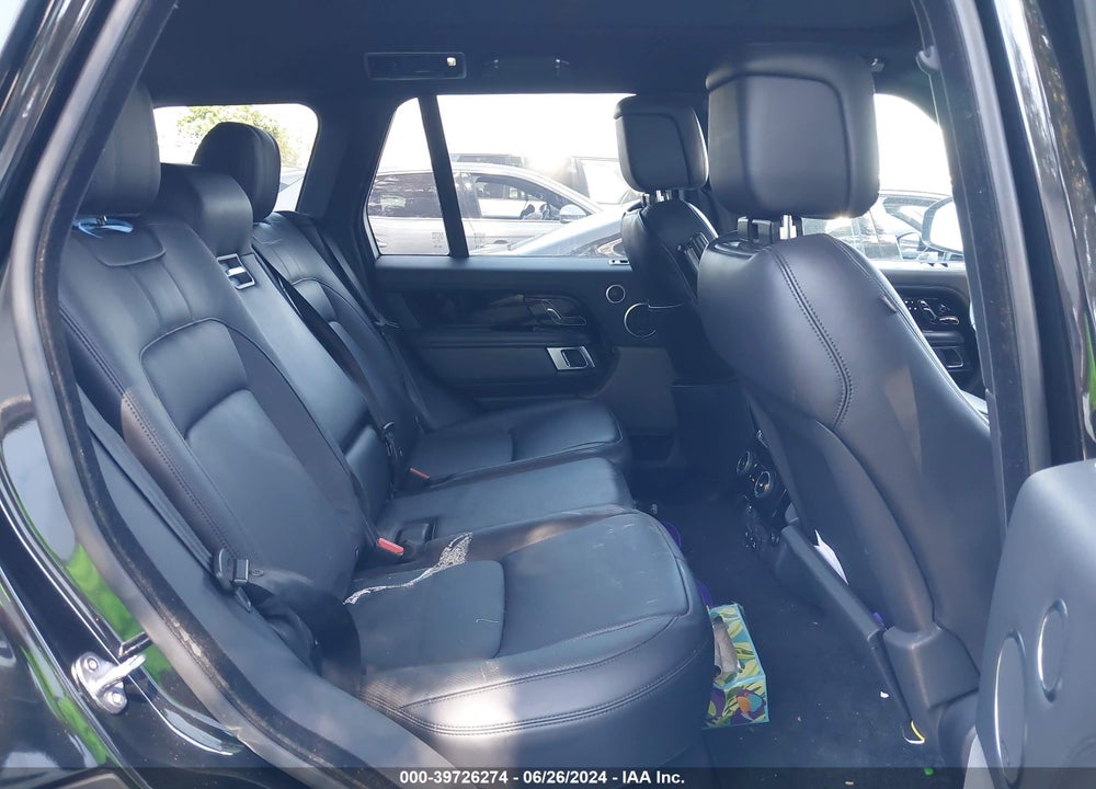 2020 LAND ROVER RANGE ROVER P525 HSE VIN: SALGS2SE5LA597604