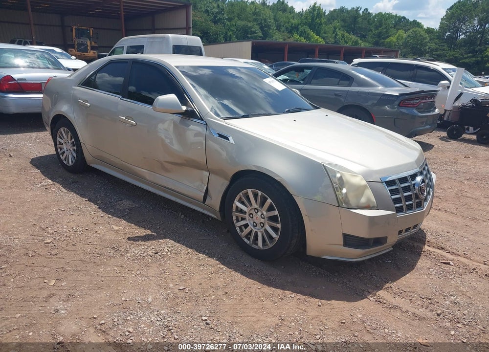 2013 CADILLAC CTS LUXURY VIN: 1G6DF5E54D0158870