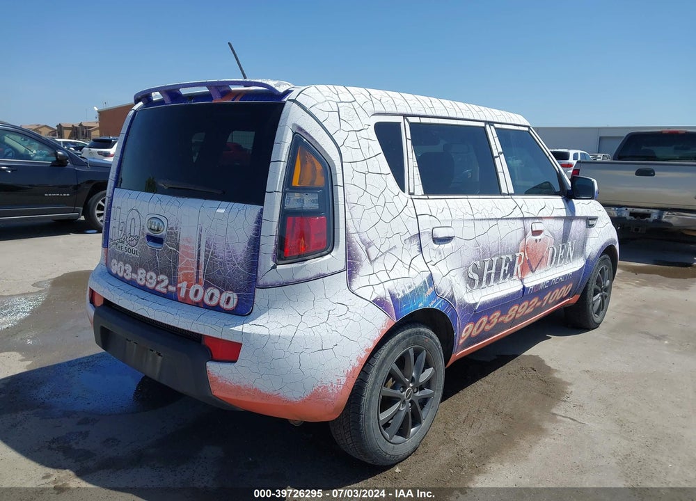 2010 KIA SOUL VIN: KNDJT2A29A7070483