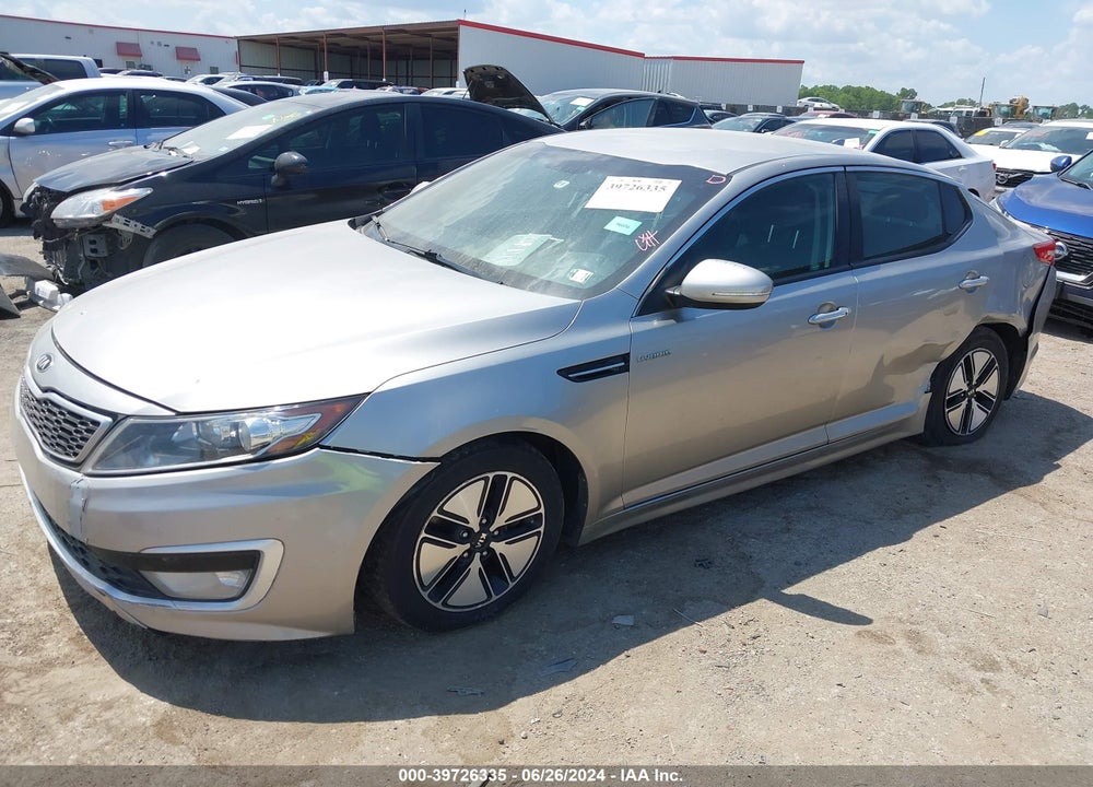 2013 KIA OPTIMA HYBRID LX VIN: KNAGM4AD8D5044801