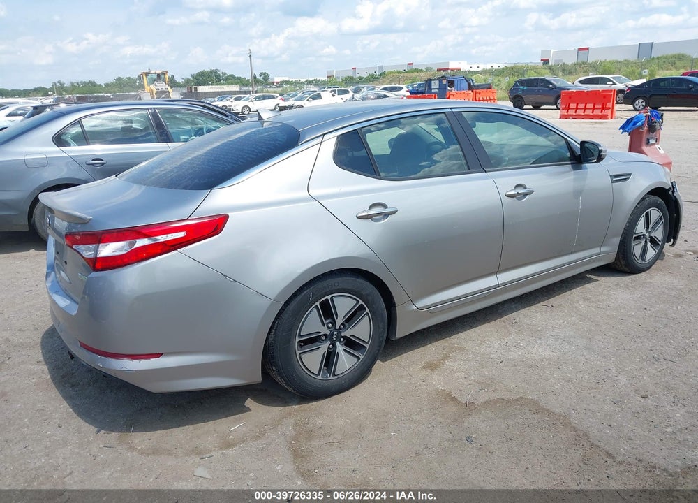 2013 KIA OPTIMA HYBRID LX VIN: KNAGM4AD8D5044801