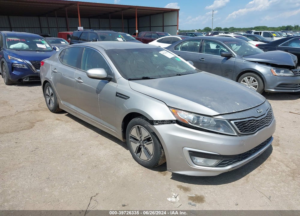2013 KIA OPTIMA HYBRID LX VIN: KNAGM4AD8D5044801
