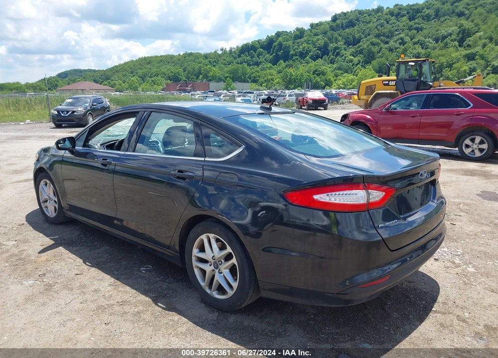 2013 FORD FUSION SE VIN: 3FA6P0H77DR296959