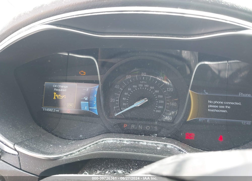 2013 FORD FUSION SE VIN: 3FA6P0H77DR296959