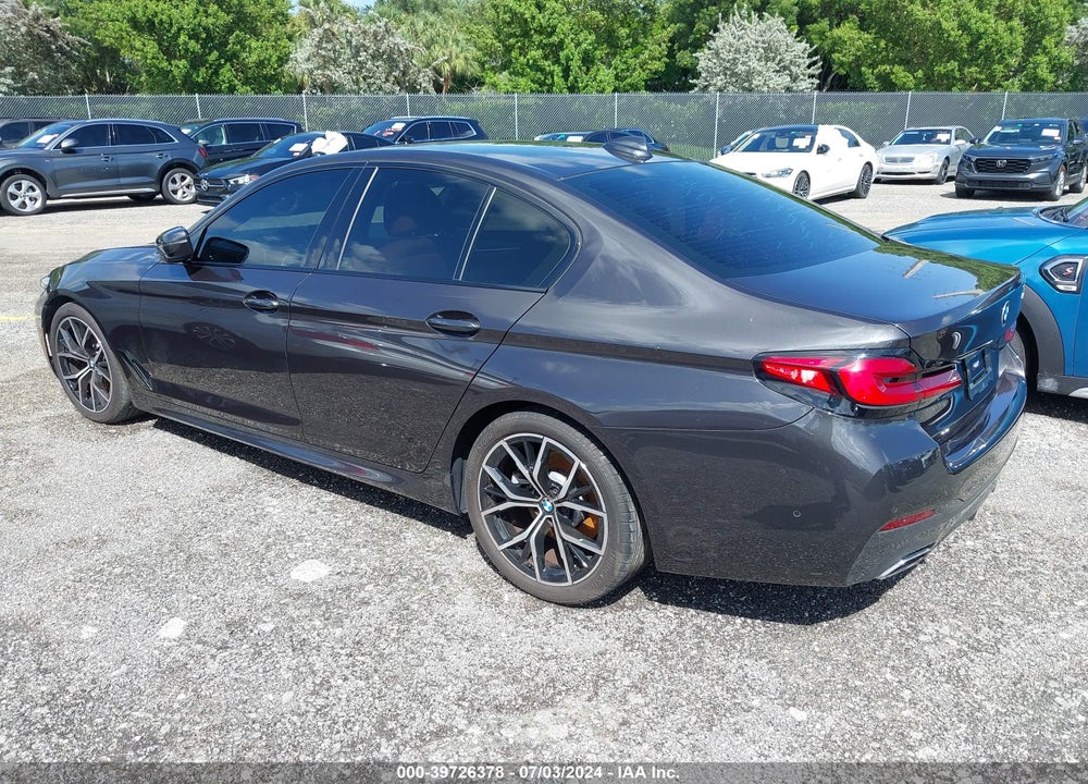 2022 BMW 530 I VIN: WBA53BH00NWX46155