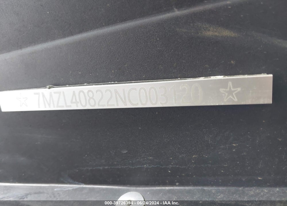 2022 HDK GOLF CART VIN: 7MZL40822NC003120