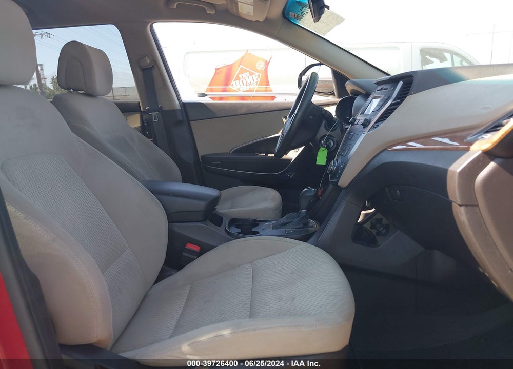 2016 HYUNDAI SANTA FE SE VIN: KM8SM4HF9GU164312
