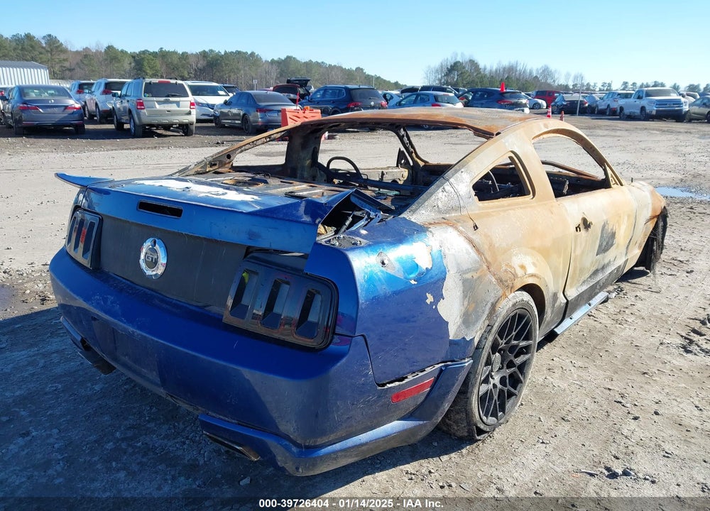 2006 FORD MUSTANG GT VIN: 1ZVFT82H965192191