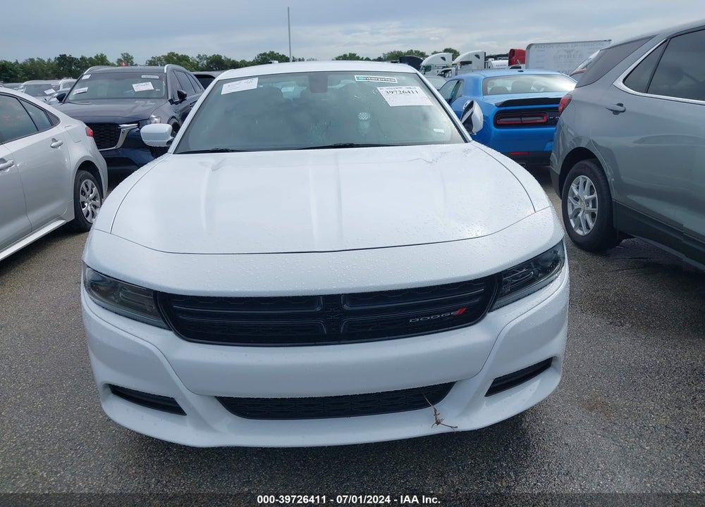 2022 DODGE CHARGER SXT RWD VIN: 2C3CDXBG6NH255635
