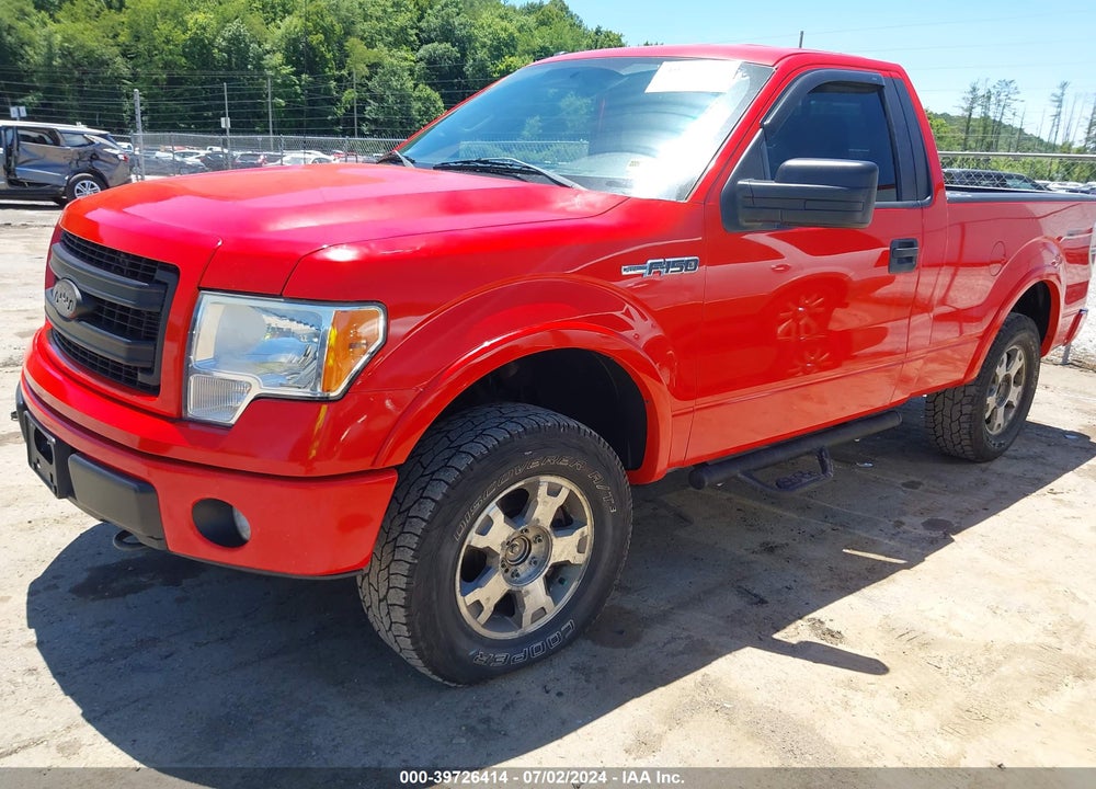 2013 FORD F-150 STX VIN: 1FTMF1EM9DKF88265