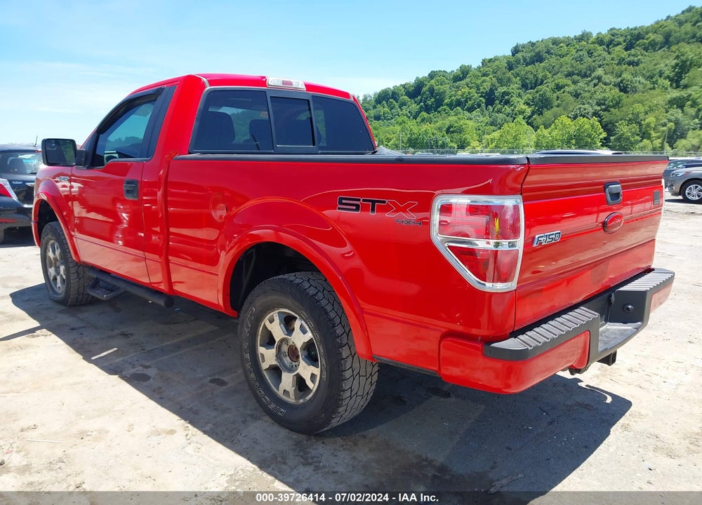 2013 FORD F-150 STX VIN: 1FTMF1EM9DKF88265