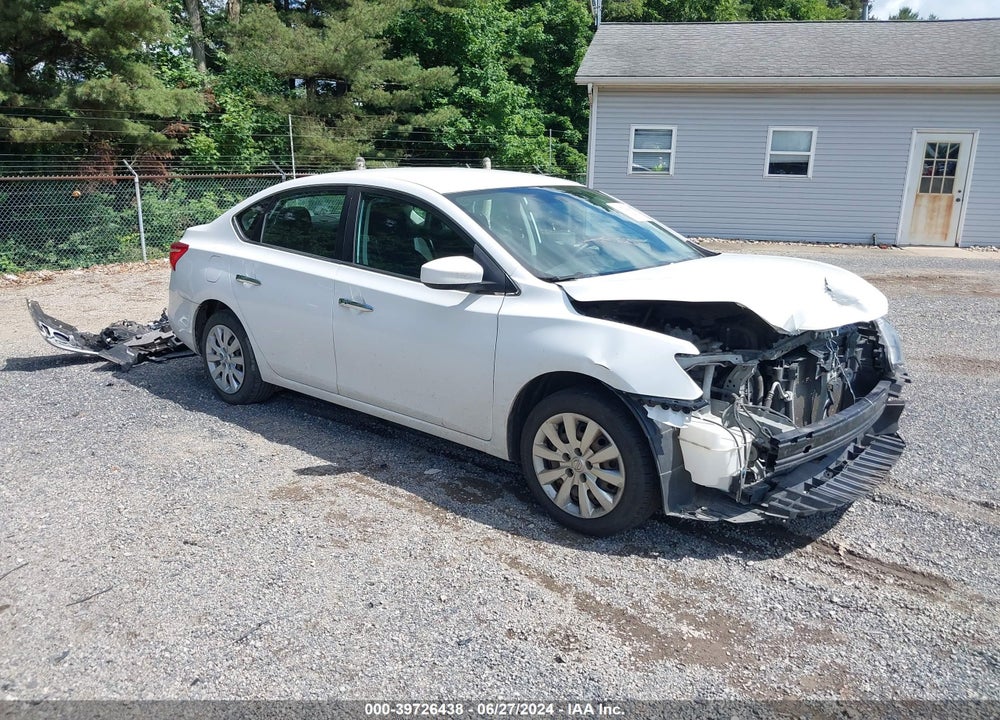 2017 NISSAN SENTRA SV VIN: 3N1AB7AP3HY325944