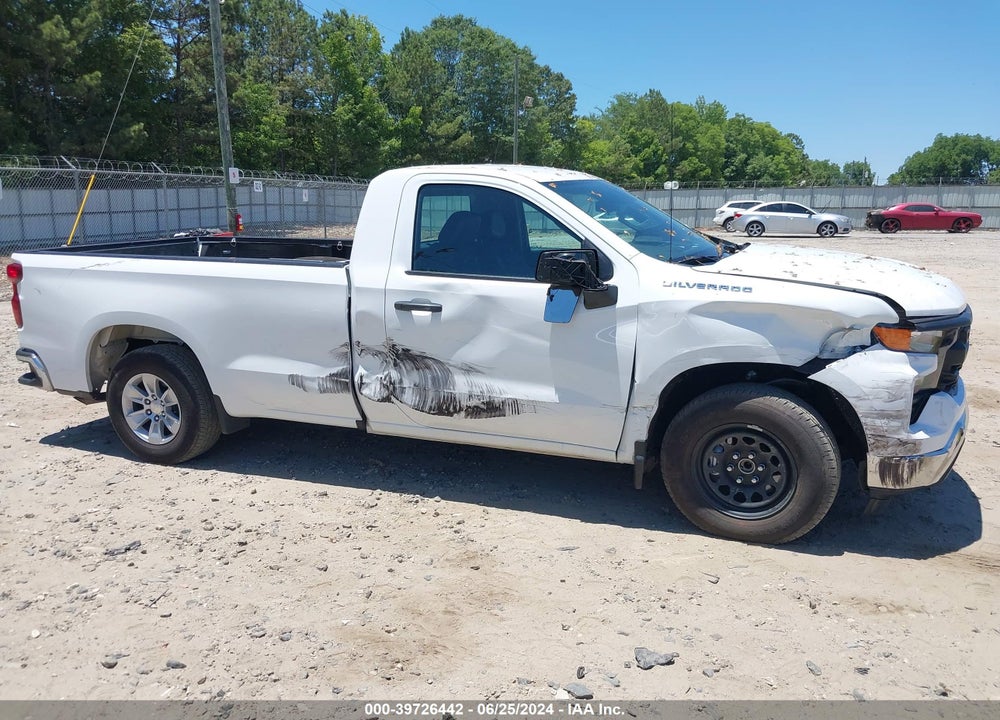 2022 CHEVROLET SILVERADO 1500 2WD REGULAR CAB LONG BED WT VIN: 3GCNAAED7NG657515