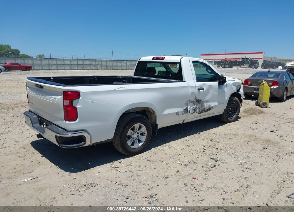 2022 CHEVROLET SILVERADO 1500 2WD REGULAR CAB LONG BED WT VIN: 3GCNAAED7NG657515