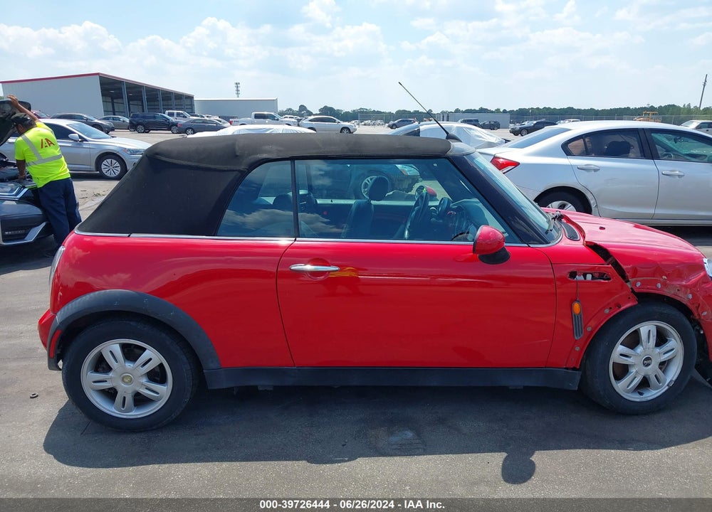 2007 MINI COOPER VIN: WMWRF33567TG17569