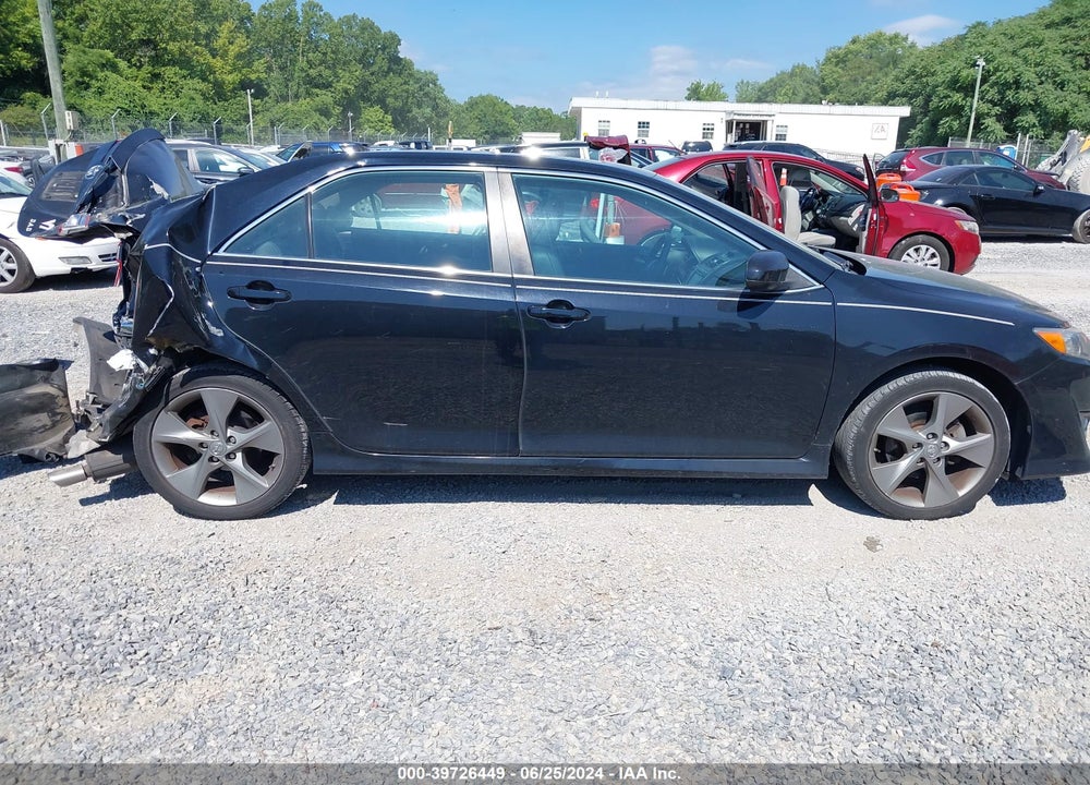 2012 TOYOTA CAMRY SE LIMITED EDITION VIN: 4T1BF1FK6CU193978