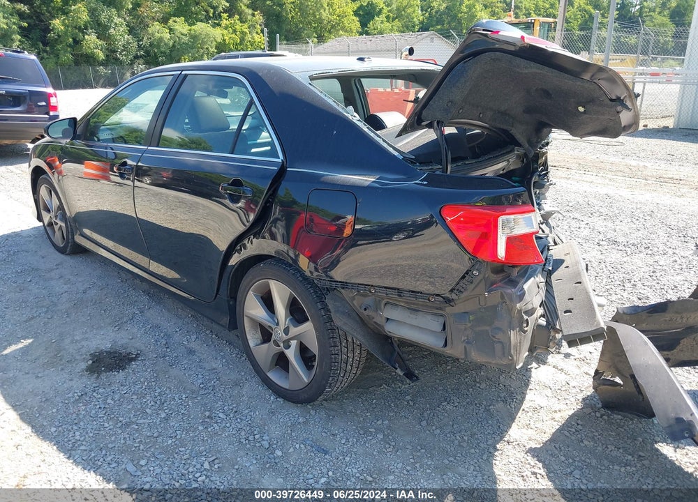 2012 TOYOTA CAMRY SE LIMITED EDITION VIN: 4T1BF1FK6CU193978