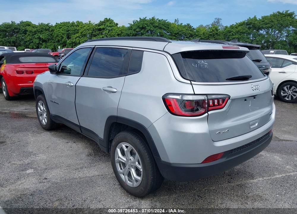2024 JEEP COMPASS LATITUDE 4X4 VIN: 3C4NJDBN0RT109755