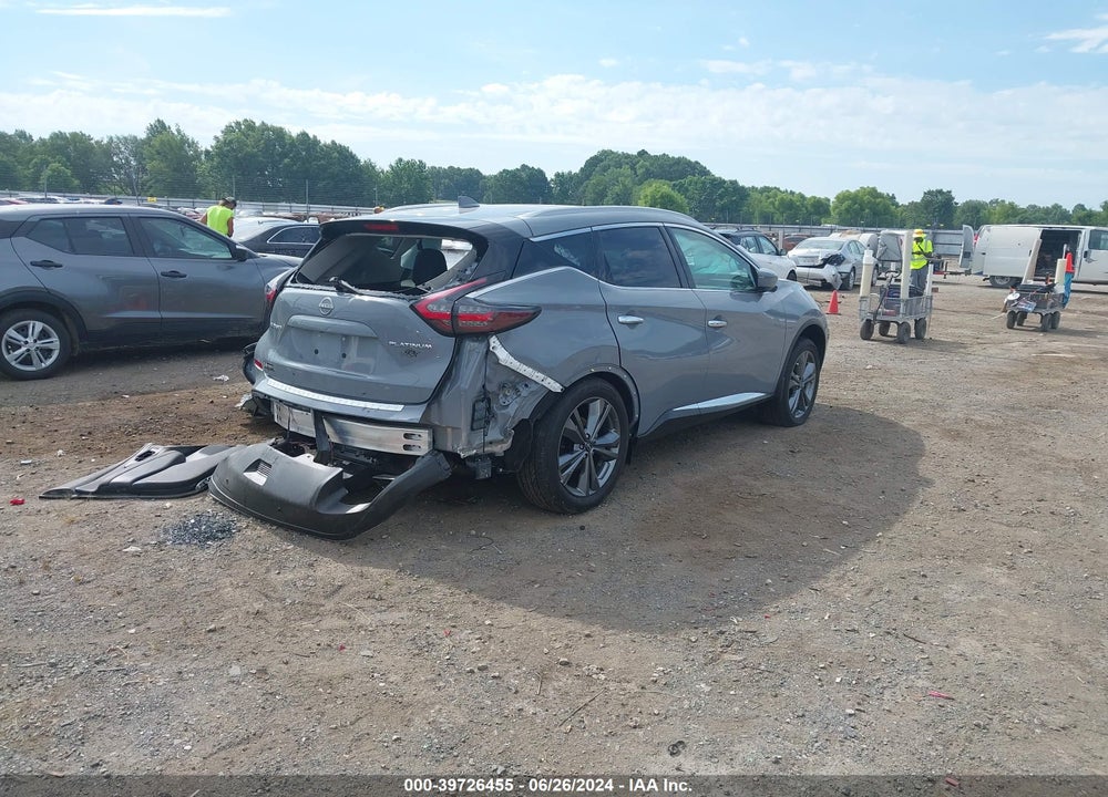 2023 NISSAN MURANO PLATINUM FWD VIN: 5N1AZ2DJ8PC134879