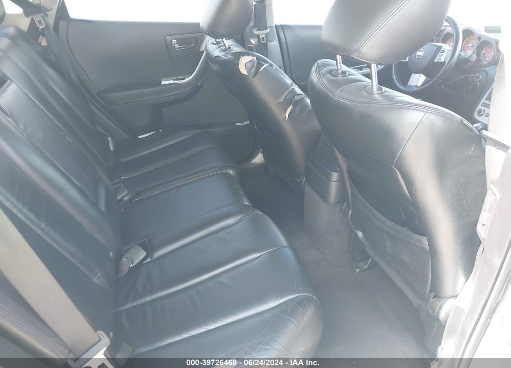 2006 NISSAN MURANO SL VIN: JN8AZ08T06W428640