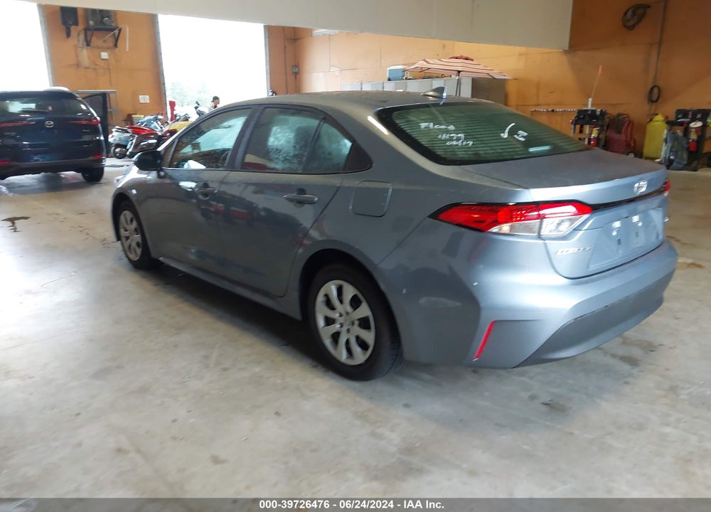 2024 TOYOTA COROLLA LE VIN: 5YFB4MDE4RP113740
