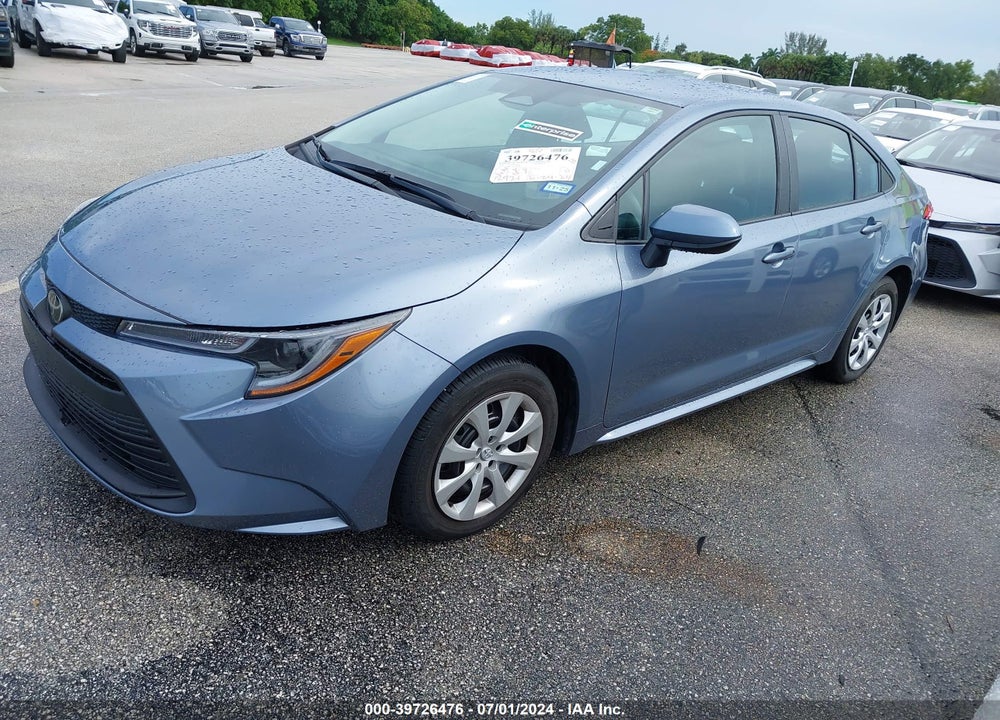 2024 TOYOTA COROLLA LE VIN: 5YFB4MDE4RP113740