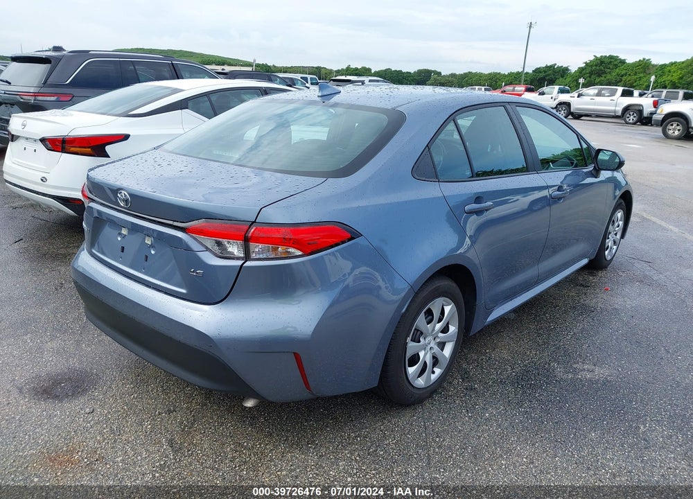 2024 TOYOTA COROLLA LE VIN: 5YFB4MDE4RP113740