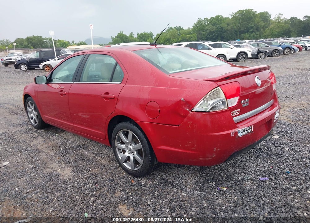 2010 MERCURY MILAN PREMIER VIN: 3MEHM0JA6AR627722